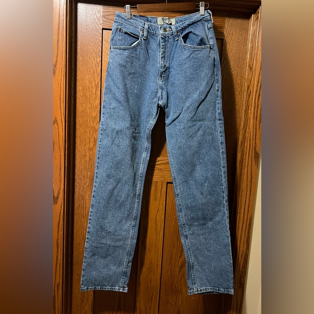 Wrangler Men's Straight Blue Jeans